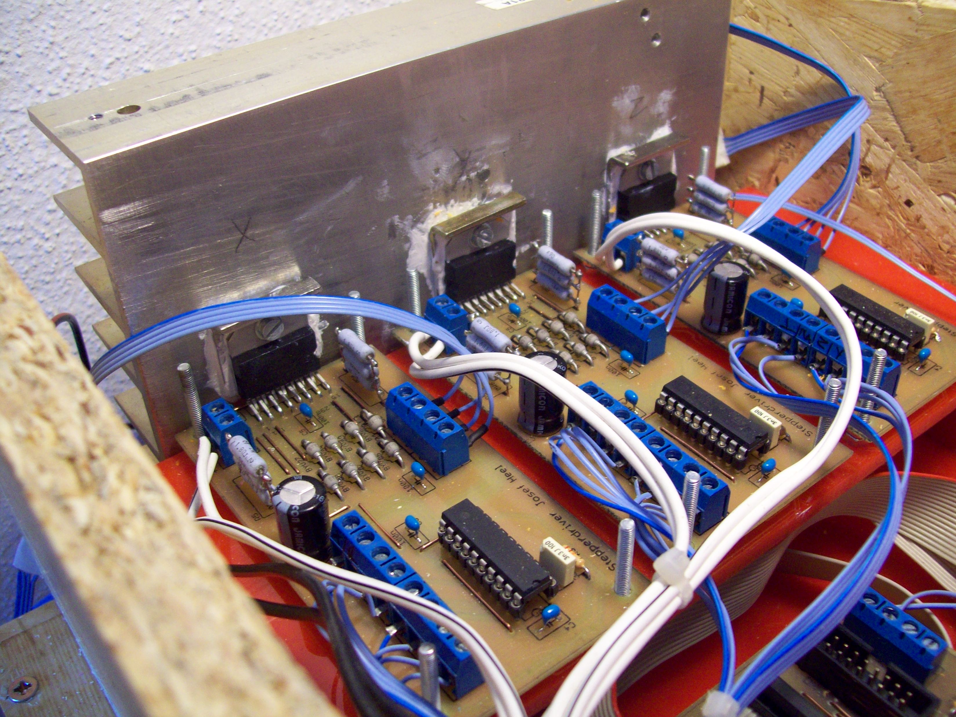 Control electronics for homemade CNC