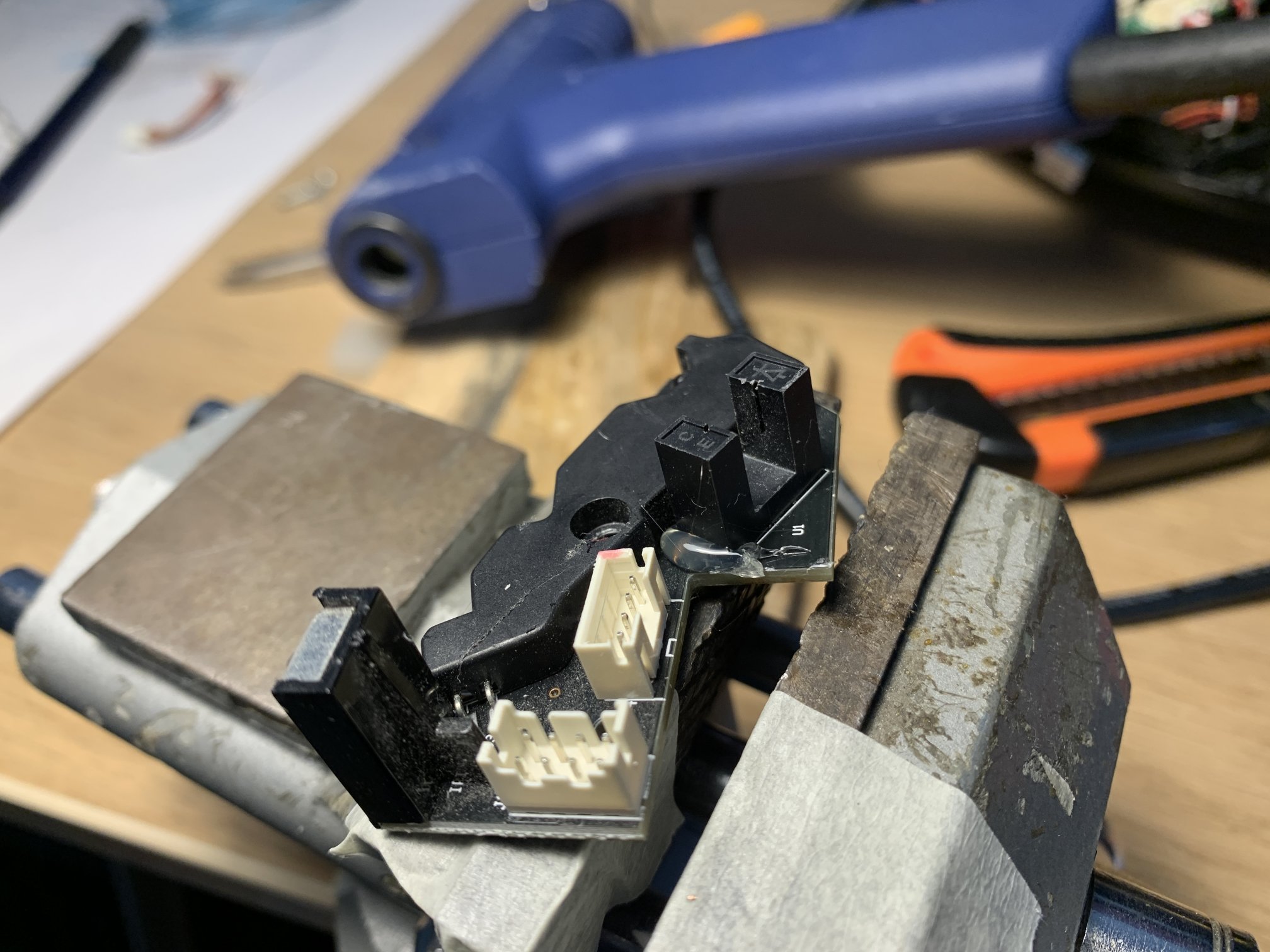 Fixed optical sensor
